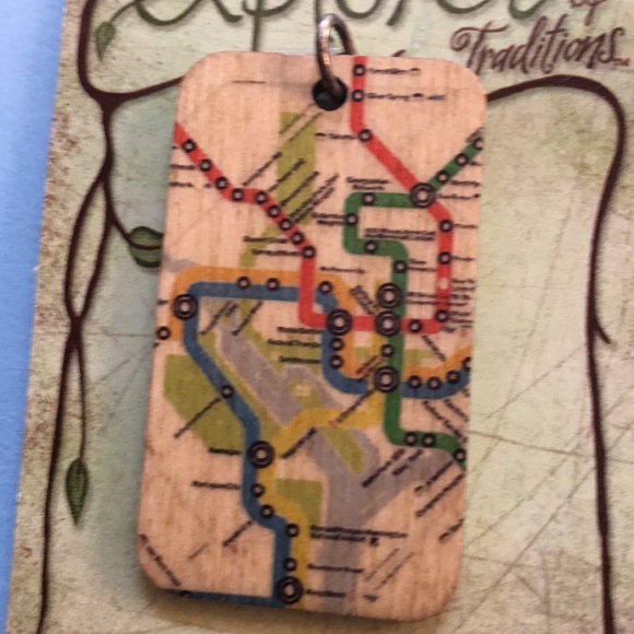 Charm pendants rose totem tassel map boho - Picture 2 of 4